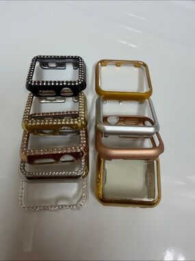 Apple Watch Compatible Bling Protective Case - Multiple Colors